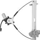 Front Driver Side Window Regulator with Motor Replacement for 2003 2004 2005 2006 2007 Honda Accord (Coupe 2-Door Only), Left, 741-304