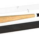 Acrylic Baseball Bat Display Case, 39" Clear UV-Protected Dust-Proof Showcase, 3mm Thick, 360° Visibility for Home, Office, Sports Collectors & Gift Display (39*5*5in)