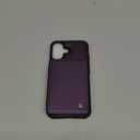 Vinich for iPhone 16 6.1" Wallet Case with Card Holder, RFID Blocking Credit Slots Kickstand Shockproof Phone Cover for Women Men, Purple