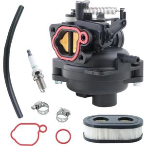 KIKITE 799584 Carburetor Compatible with Briggs and Stratton 550EX 625EX 675EX 725EXi 09P702 103M02 TB110 TB200 LC121P Lawn Mower Engine replace 594058 594057 592361 594529 Lawnmower Carburetor