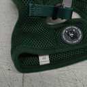 EcoBark Step in Dog Harness - Eco-Friendly Teacup Dog Harnesses for XXS, XS, and Small Breed Dogs - Reflective and Adjustable Mini Body Halter Vest -Tiny Soft Mesh Toy Breed Harness (Forest Green, XS) (XS- 5 to 6 lbs- Chest Up to 13 in (Pack of 1)) Green