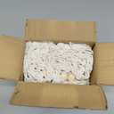 Mkono Macrame Hanging Photo Display Wall Decor with String Lights, Boho Wooden Beads Garland Collage Picture Card Frame Holder with 30 Clips for Bedroom Living Room Dorm, Teen Girls Christmas Gifts (Medium, Ivory)