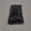 ColorGround Long Curly Cosplay Wig with 2 Ponytails,(Black)