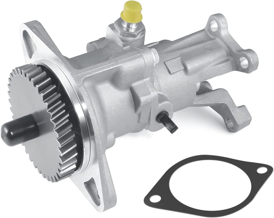 AULINK 904-810 Gear Driven Mechanical Vacuum Pump 5019734AA 4874365 4746706 R5019734AA 3937193RX OE Replacement for 1994-2002 Dodge Ram 2500 3500 Pickup Truck 5.9L Cummins Diesel