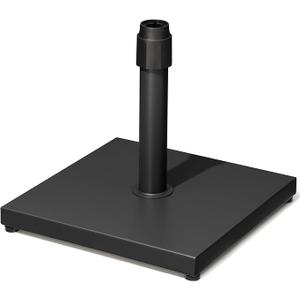 45lbs Patio Umbrella Base - Heavy Duty Outdoor Patio Market Umbrella Stand for Deck, Poolside, Balcony, Wind-Resistant Design,Black