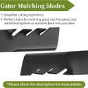 106-8744-03 Mulching Blade for 42 Inch Toro Timecutter, Mulching Kit Compatible with Toro Timecutter SS4225 SS4200 79214 Zero Turn Mower, Replace 110-6568-03, 106-2247-03, 110-1857-03, 2 Pack