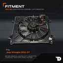 Dorman 620-055 Engine Cooling Fan Assembly Compatible with Select Jeep Models