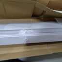Cordless Light Filtering Mini Blinds for Indoor, 32 x 64 in, Pearl White