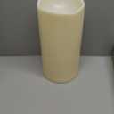 Homemory 6" x 12" Extra Large Outdoor Waterproof Candle with Auto 6-Hour Timer, Ivory Plastic Made, Long Last for Half A Year