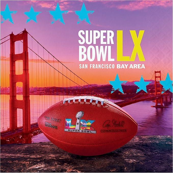 Super Bowl LX Napkins (small) 2Pack
