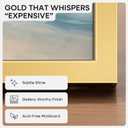 Homeforia 15x15 Gold Picture Frame, High-End Metal, 11x11 Mat, Glass
High End Aluminum, Tempered Glass, Acid-Free 11x11 Removable Mat, 15x15 in Edge-to-Edge Display 15x15, Wall Kit, Set Of 1