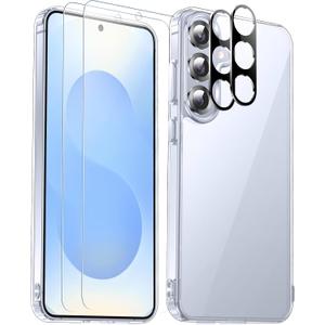 SPIDERCASE for Samsung Galaxy S25 Plus Case, [10 FT Military Grade Drop Protection] [Crystal Clear] [Not-Yellowing] Slim Fit Shockproof Anti-Scratched Rugged Phone Case, Clear