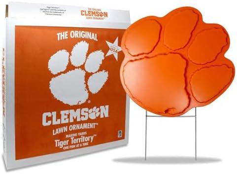 The Original Clemson Lawn Ornament - Clemson Tigers Paw