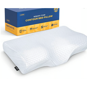 Octifie Contour Memory Foam Bed Pillow  21x15x4