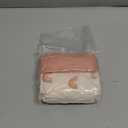 Blissful Diary Muslin Bassinet Sheets for Baby Girls Boys, Boho Soft Cotton Fitted for Oval Hourglass Rectangle Mattress, 2 Pack(Dusty Pink&Rainbow)