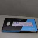 Gaming Keyboard and Mouse Combo, K1 RGB LED Backlit Keyboard with 104 Key Computer PC Gaming Keyboard for PC/Laptop (Black)