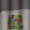 Party 80s Group Team Lets Crazy Retro Colorful Quote Glowing T-Shirt, Small