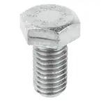 Strut Fitting Hex Head Bolt Silver