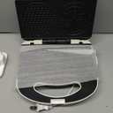 Mini Pizzelle Maker Machine with a 3'' Cutter, Mini Stroopwafel Iron, Bake 2 x 4'' Pizzelles or 3'' Stroopwafels, Excellent for Holiday, Party, Dessert Treat Making & More