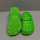 Kids Garden Clogs Slip on Water Shoes Children Sandals for Indoor Outdoor Green(Toddler/Little Kids/Big Kids), Size J1