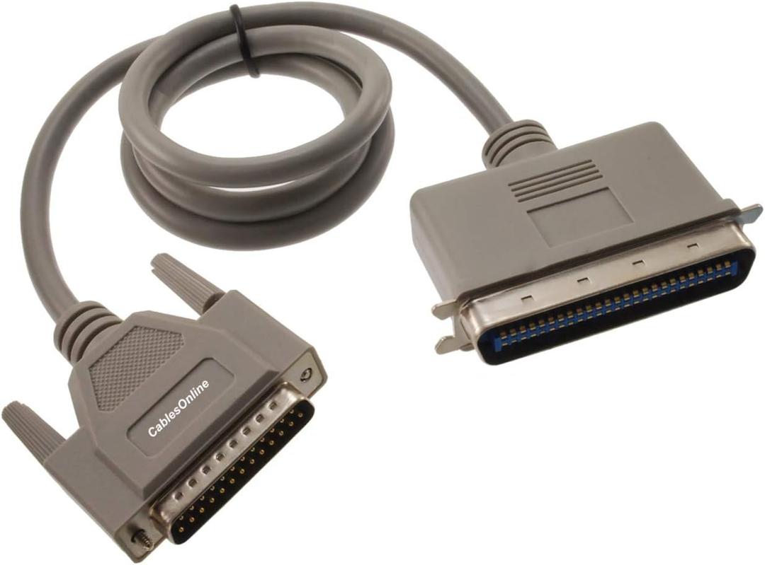 3ft DB25 Male to CN50 Male SCSI 25-Conductors Cable, CablesOnline SC-001