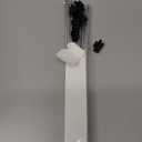 Humyoun 12 Pcs Metal Adjustable File Cabinet Rails Set Include 8 Hanging File Rail Clips 4 Hanging Rails Cabinet Dividers Bars for Office Drawer Holder Organizer(Silver, 10-18 Inch)