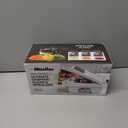 Mueller Pro-Series All-in-One, 12 Blade Mandoline Slicer for Kitchen, Food Chopper, Vegetable Slicer and Spiralizer, Cutter, Dicer, Grater, Kitchen Gadgets Sets with Container, White Sand/Gray