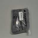 Genina Waterproof Seat Covers for Dining Room Chairs Covers Dining Chair Cover Kitchen Chair Covers (Light Gray, 2 Pcs) (Grey)