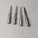 Farberware Stainless Steel Steak Knife Set, 4 Piece, Stainless Steel 4,5"