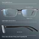 Gaoye Reading Glasses Men/Women, Eyeglasses, Blue Light Readers for Men/Women, Eye Glasses (+2.5x)