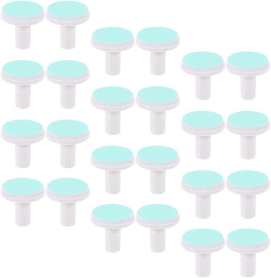 24 Pieces Baby Nail Trimmer Replacement Pads, Electric Baby Nail Grinding Heads for Standard Electric Kid Nail Trimmer, Electric Nail File Replacement Pads for Kids 12 Months Up