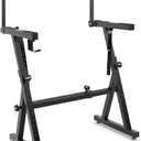 PYLE Heavy-Duty Multi-Functional Music Stand - Z Style & Portable, 2nd Tier, Height & with Adjustment, Digital Keyboard Stand, Rack Case w/Ergonomic Design, for Home Studio etc. - Pyle PKST2TZ , black