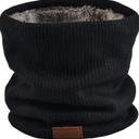 NovForth Winter Neck Warmer Men Ski, Neck Gaiter Face Scarf Women, Fleece Scarf for Men Gaiter Mask, Thick Windproof Scarves