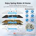 Waterdrop Water Filter for Sink Faucet, NSF/ANSI 42 Certified Countertop Water Filter System, 5-Stage Stainless Steel Faucet, 8000 Gallons, Reduces Heavy Metals and 99% Chlorine, WD-CTF-02(1 Filter)