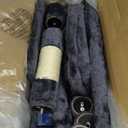 DUMOS 54-inch Indoor Cat Tree Tower Multi-Level Pet House for Large Cats with 2 Condos, Scratching Posts, Round Platform, Small Ladder, and Toys  Perfect for Cats of All Ages, Dark Grey