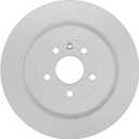 BOSCH 20011623 QuietCast Premium Disc Brake Rotor - Compatible with Select Ford Explorer, Flex, Police Interceptor Sedan/Utility, Taurus; Lincoln MKS, MKT + More; REAR - Single