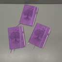 3 Pack Pocket Journaling Notebooks, A6 Small Notebook Total 360 Pages Journaling Notebooks For Note Taking Journals For Writing Mini Note Pads With Pen Holder 100 GSM Thick Paper(3 Purple)