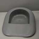 Durafit Bariatric Bedpan, Mega-Fracture, Graphite, 17.75" L x 16.25" W x 5" H, 900 lb. Capacity,1,Each,DYNC8552H
