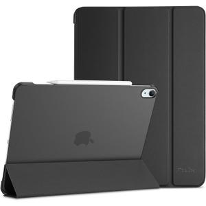 ProCase for iPad Air 13 Inch Case M3 2025/M2 2024, Slim Smart Cover iPad 13 Air M3 M2 Case with Translucent Hard Shell Back, Supports Touch ID, Auto Wake/Sleep -Black