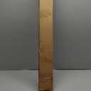 BlastHome Non-Adjustable Luxury Curtain Rods for Windows, 1  Rod Set, 3 1/2 foot Fixed Length, Tuxedo Black