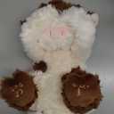 Hopearl Peek A Boo Cow Interactive Repeats What You Say Plush Diary Cattle Toy Musical Singing Talking Stuffed Animal Adorable Electric Animate Gift for Toddlers, Brown, 11''