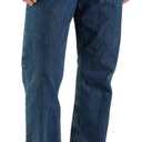 Carhartt Men's Relaxed Straight Rugged Flex Lined Jean (34W x 34L, Canal)