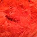 AROGAN Fluffy Rugs for Bedroom Living Room, Shag Area Rugs for Nursery Kids Girls Room, Plush Fur Rug for Playroom Dorm 4x6 Feet, Red