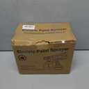 Paint Sprayer, 650W Cordless Spray Paint Gun with Battery 2  4.0mAh, 6 Brass Nozzles & 1400ML (47 fl.oz) Container, Paint Sprayer for House Painting Graffiti Wall Fence Furniture DIY Projects (Blue)