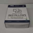 Beckham Hotel Collection Bed Pillows Standard/Queen Size Set of 2 - Original Soft Down Alternative Pillow for Sleeping - Soft Support for Back, Stomach or Side Sleepers (White)