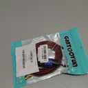 GINTOOYUN Banana Plug to Speakon Cable Double Banana Plug to Speakon Male Speaker Cable for Loudspeakers,Power Amplifiers,Stage Monitors,etc(6.5 FT)