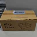 Baby Playpen 50x50 Inch, Play Pens for Babies and Toddlers Baby Fence Play Yards for Indoor & Outdoor with Breathable Mesh Anti-Fall Playpen (Light Grey)