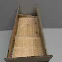 Sumnacon Rustic Toilet Paper Holder - Vintage Wall Mount with Shelf for Bathroom, Kitchen Decor, Light Wood