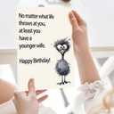 Husband Birthday Card, Romantic Birthday Card for Husband from Wife, Best Bday Gifts for Men (XXXL)