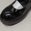 Mary Jane Shoes Women Flats Black Non Slip Platform Mary Janes for Womens Cute Ladies School Work Casual Maryjane Shoes Womens (9.5)